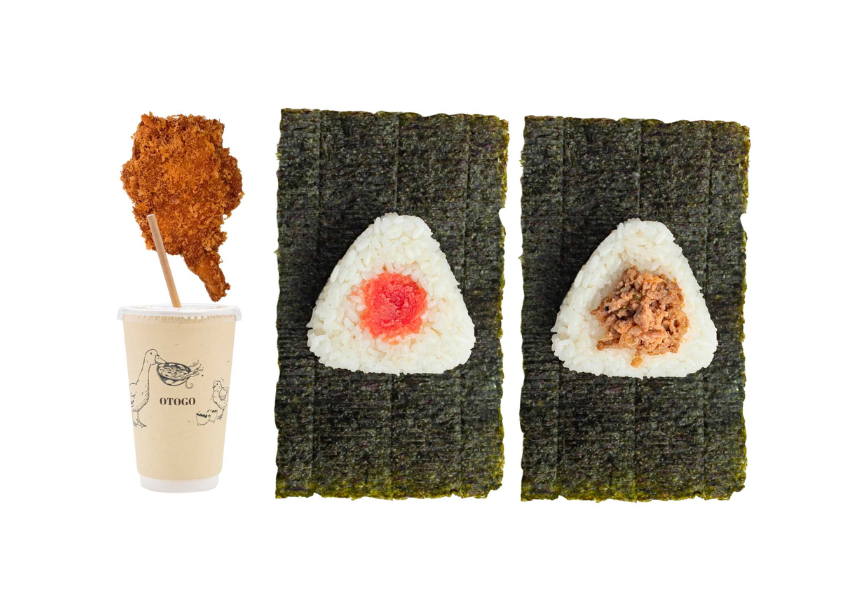 King Value Set (2pc Onigiri + Karaage + Drink)